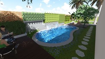 HỒ BƠI VILA MR TRỊNH QUANG - TẬP ĐOÀN EG - KĐT AN VIÊN