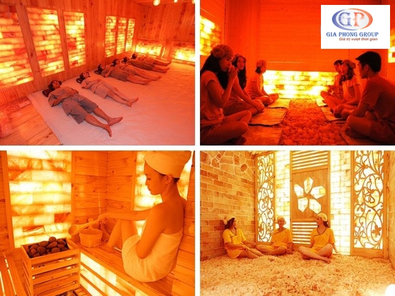 Phòng xông hơi khô được cấu tạo như thế nào?