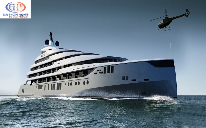 VÁCH KÍNH ACRYLIC HỒ BƠI TRÊN SIÊU DU THUYỀN LA SIESTA SUPERYACHT